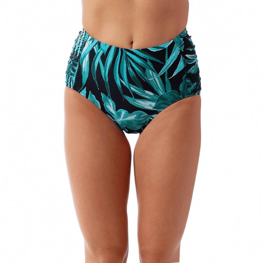 NEW JANTZEN side shirred comfort core in bold paradise